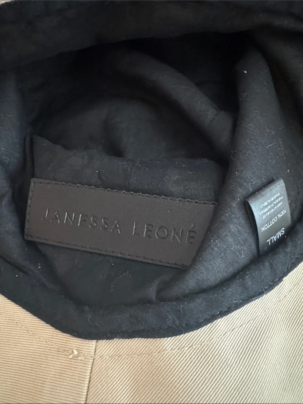 Janessa Leone Colton cotton bucket hat - Picture 6 of 13
